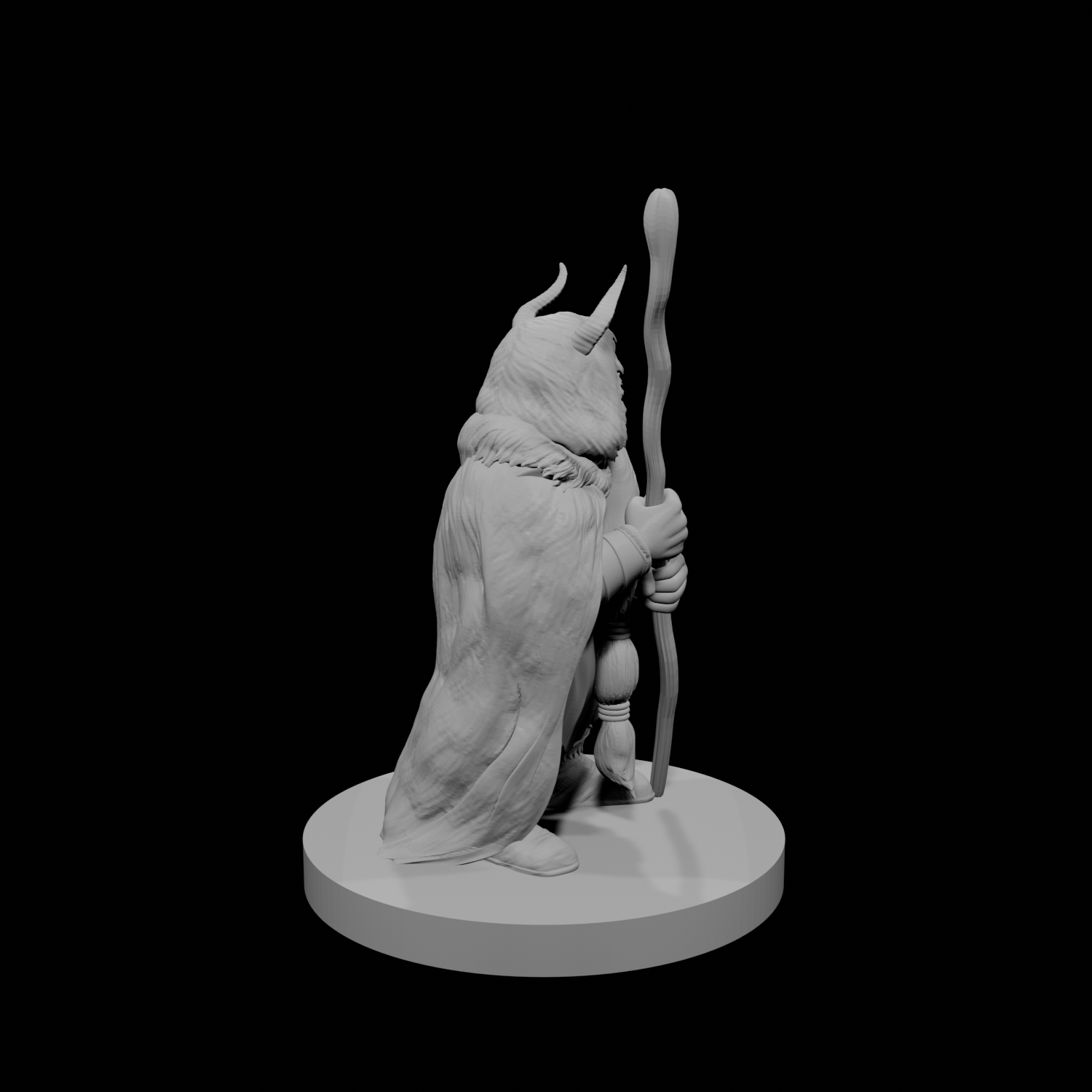 Druide mâle nain 4