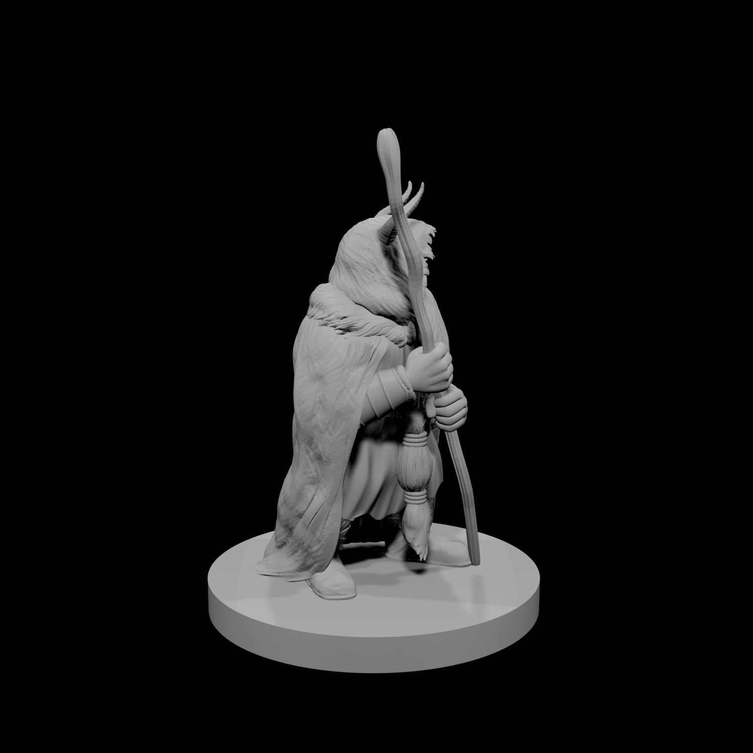 Druide mâle nain 4