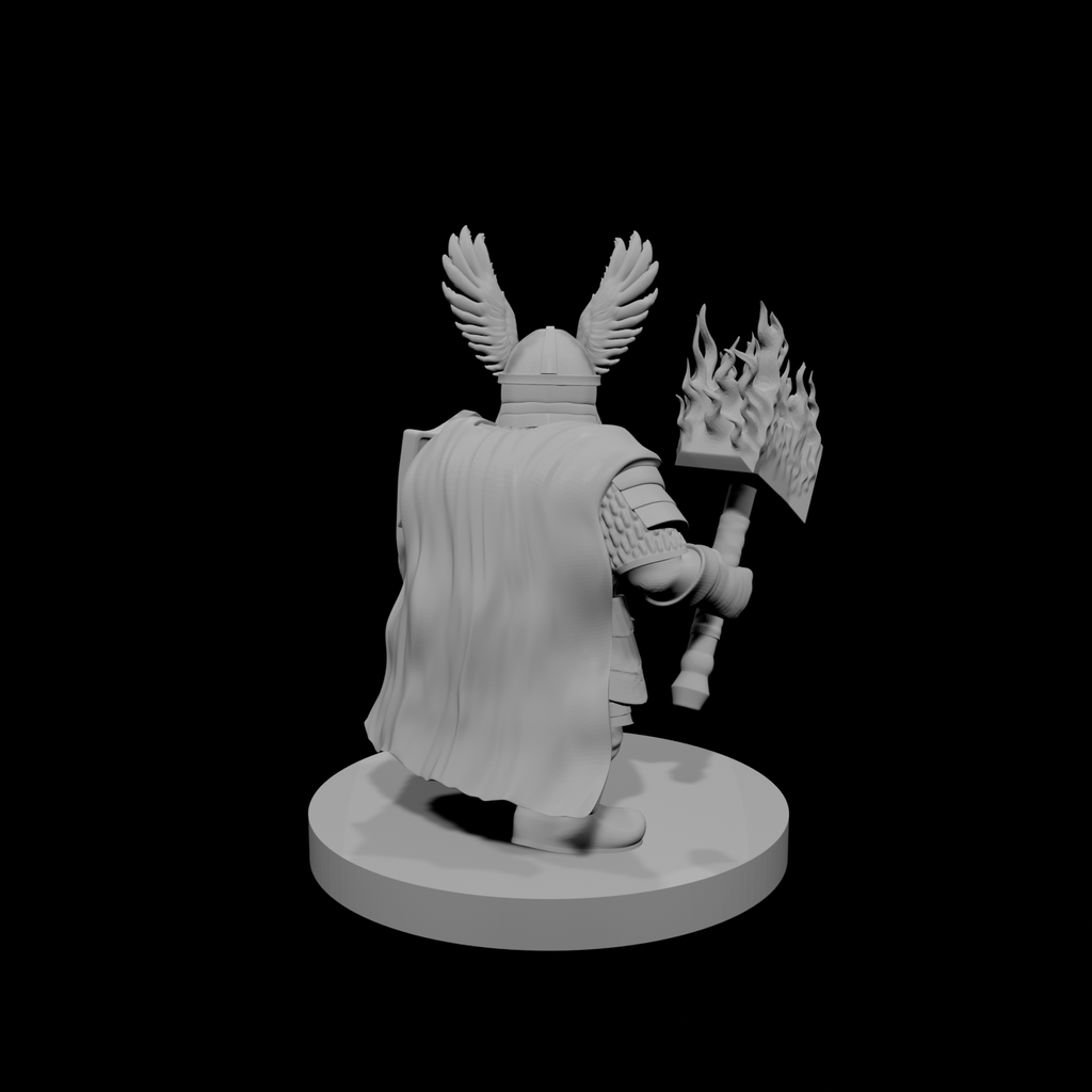 Paladin nain mâle