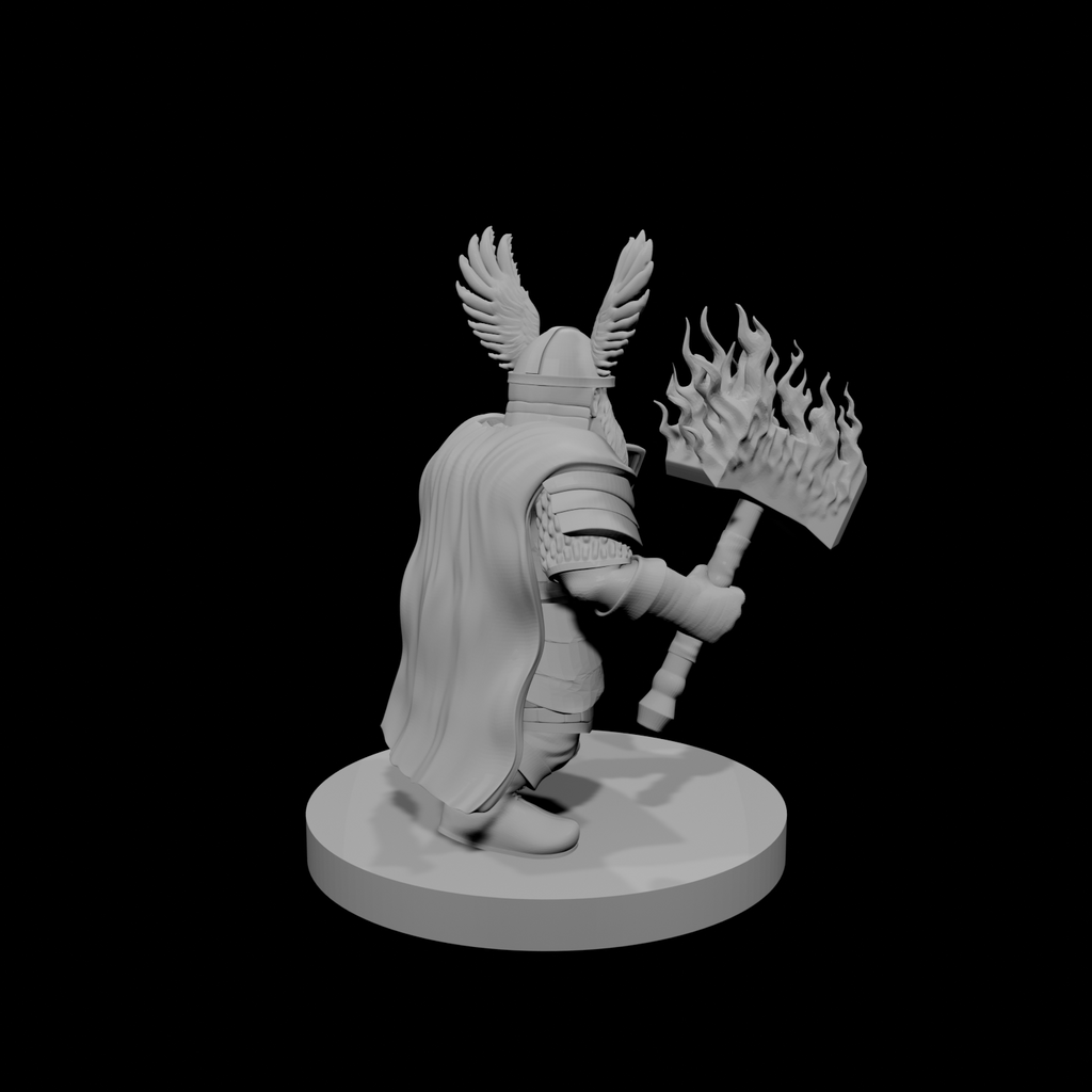 Paladin nain mâle