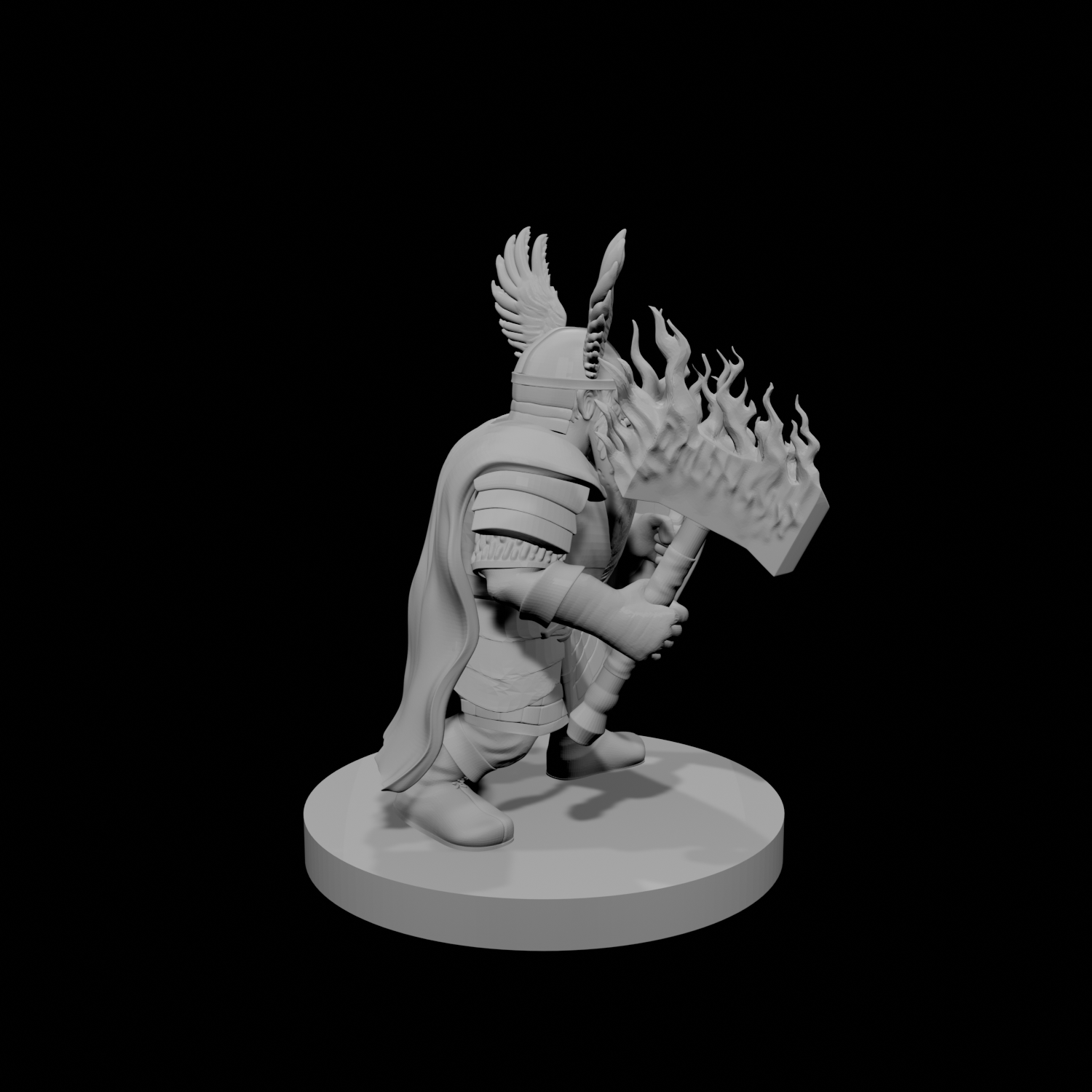 Paladin nain mâle