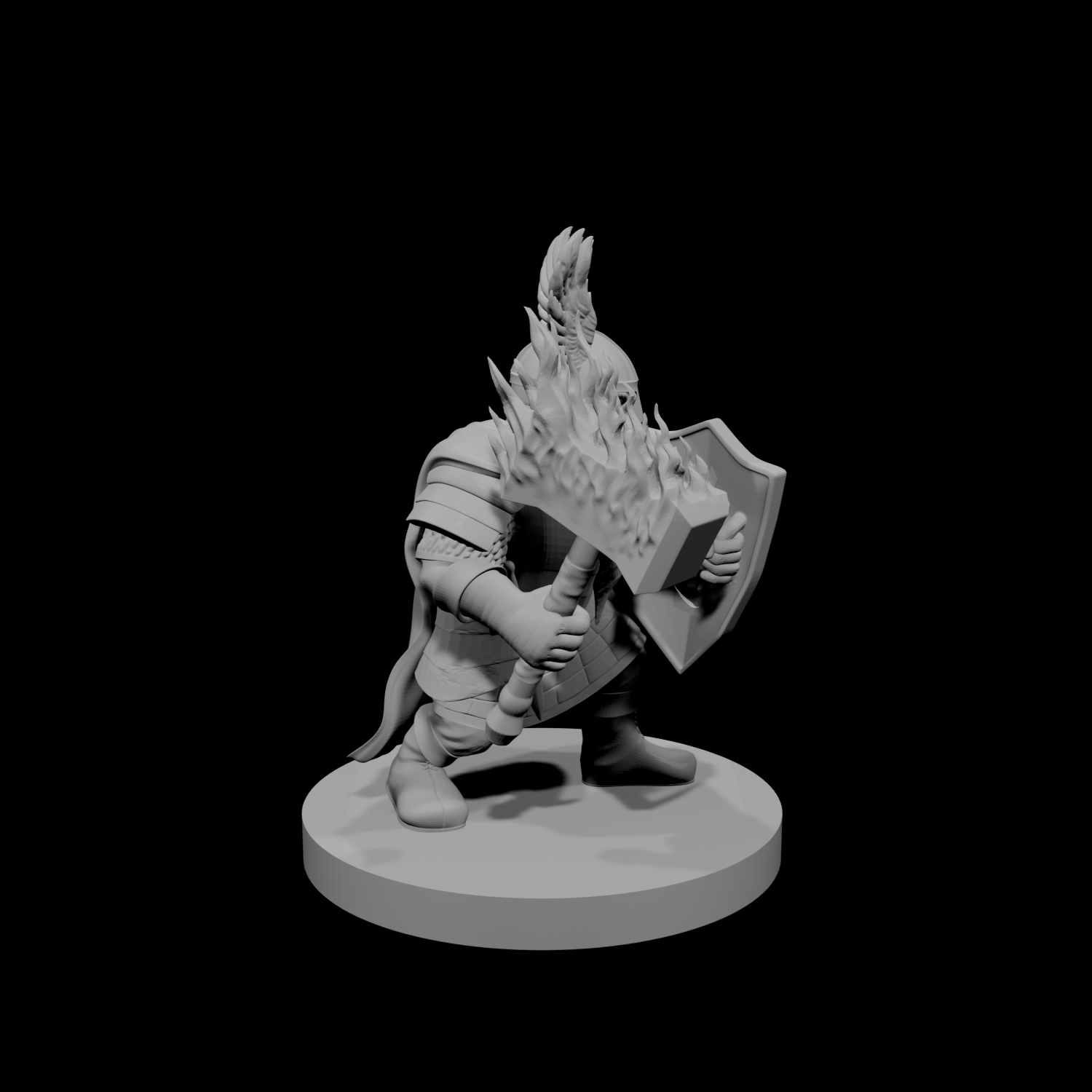 Paladin nain mâle