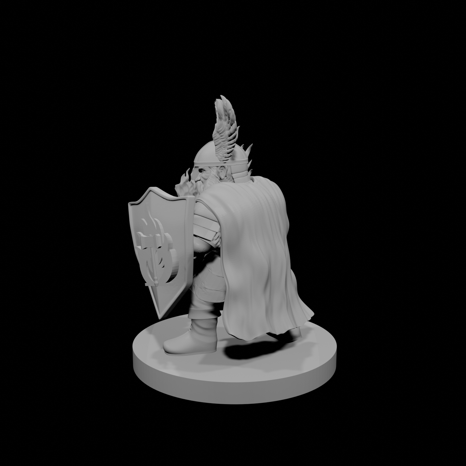 Paladin nain mâle