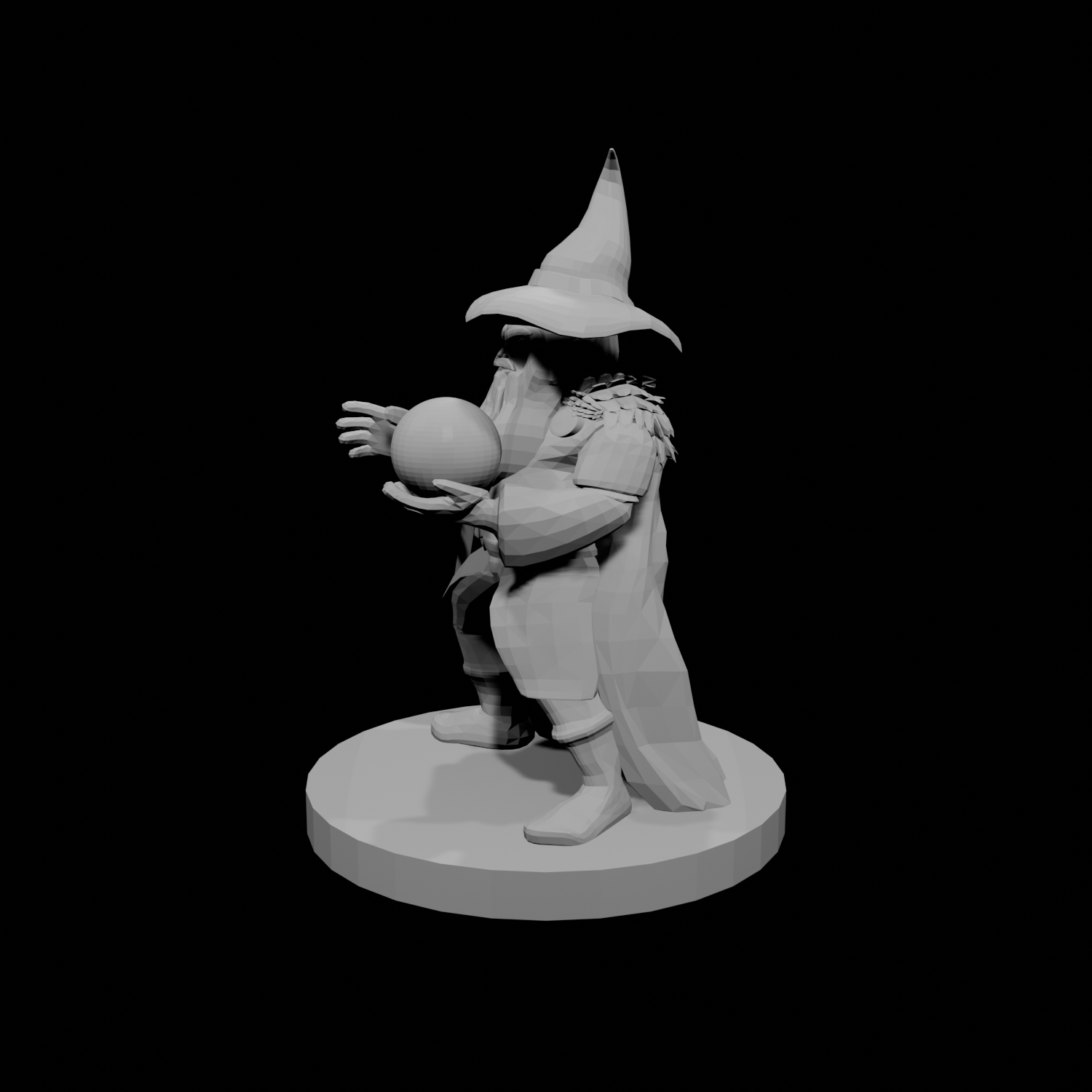 Magicien nain mâle