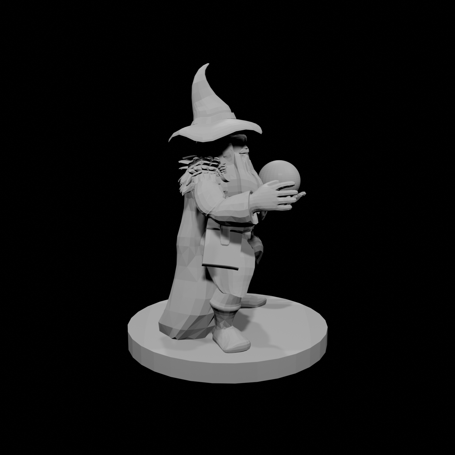 Magicien nain mâle