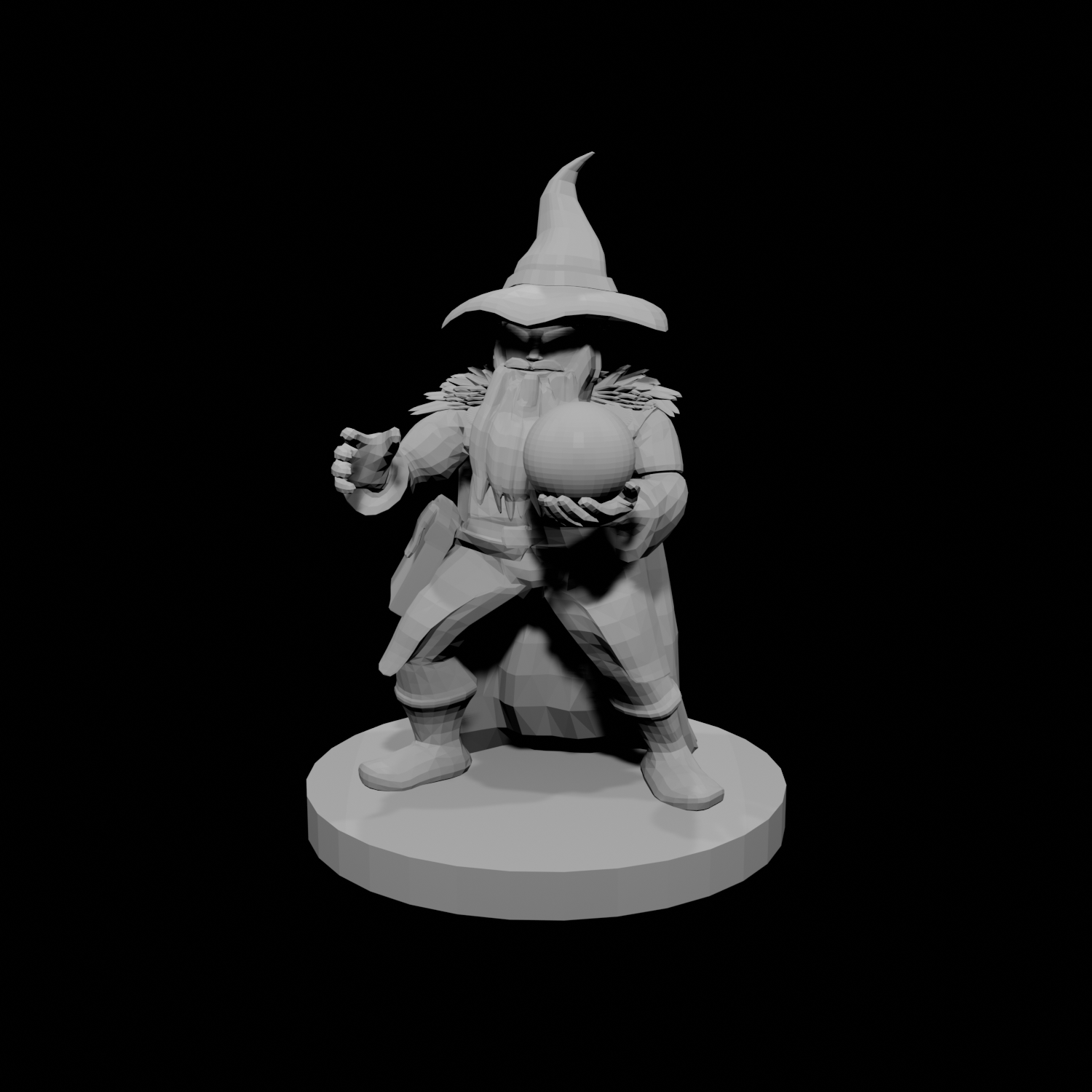 Magicien nain mâle