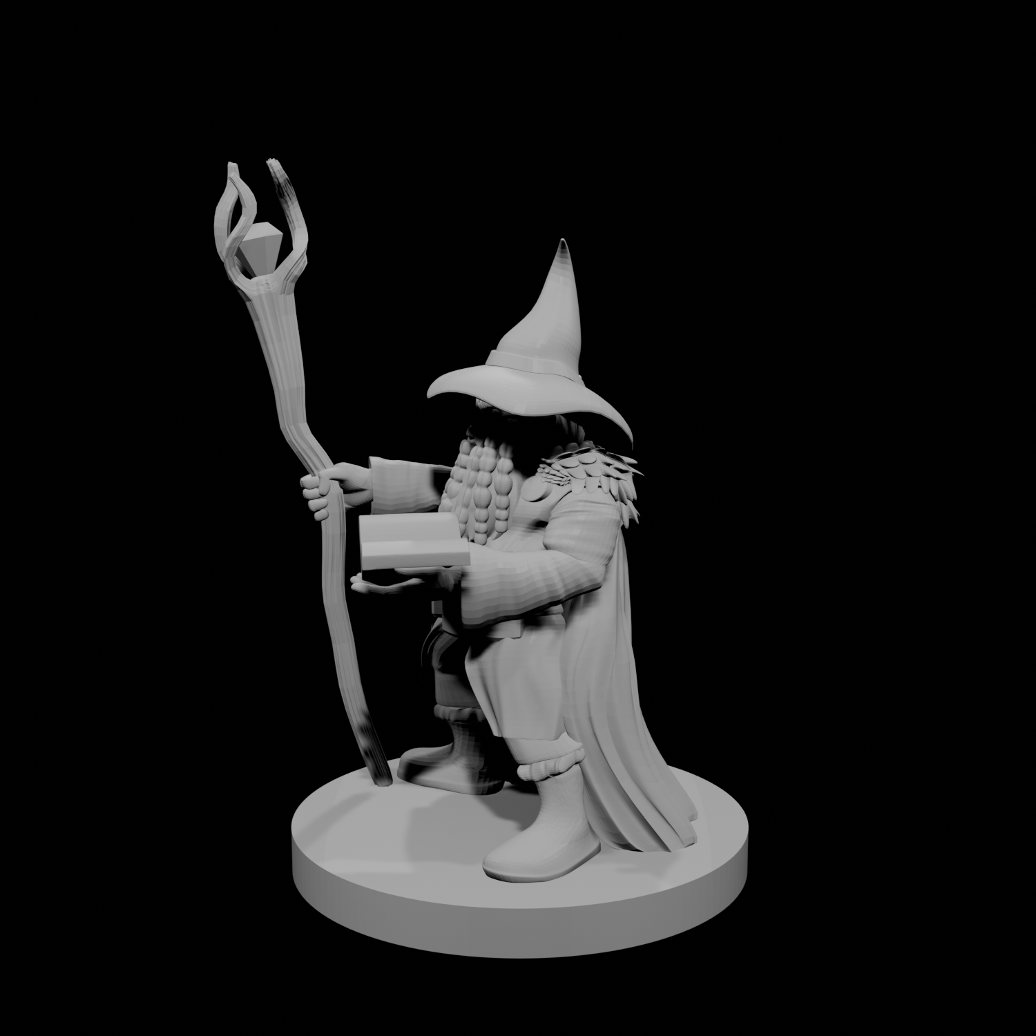 Magicien nain homme 3