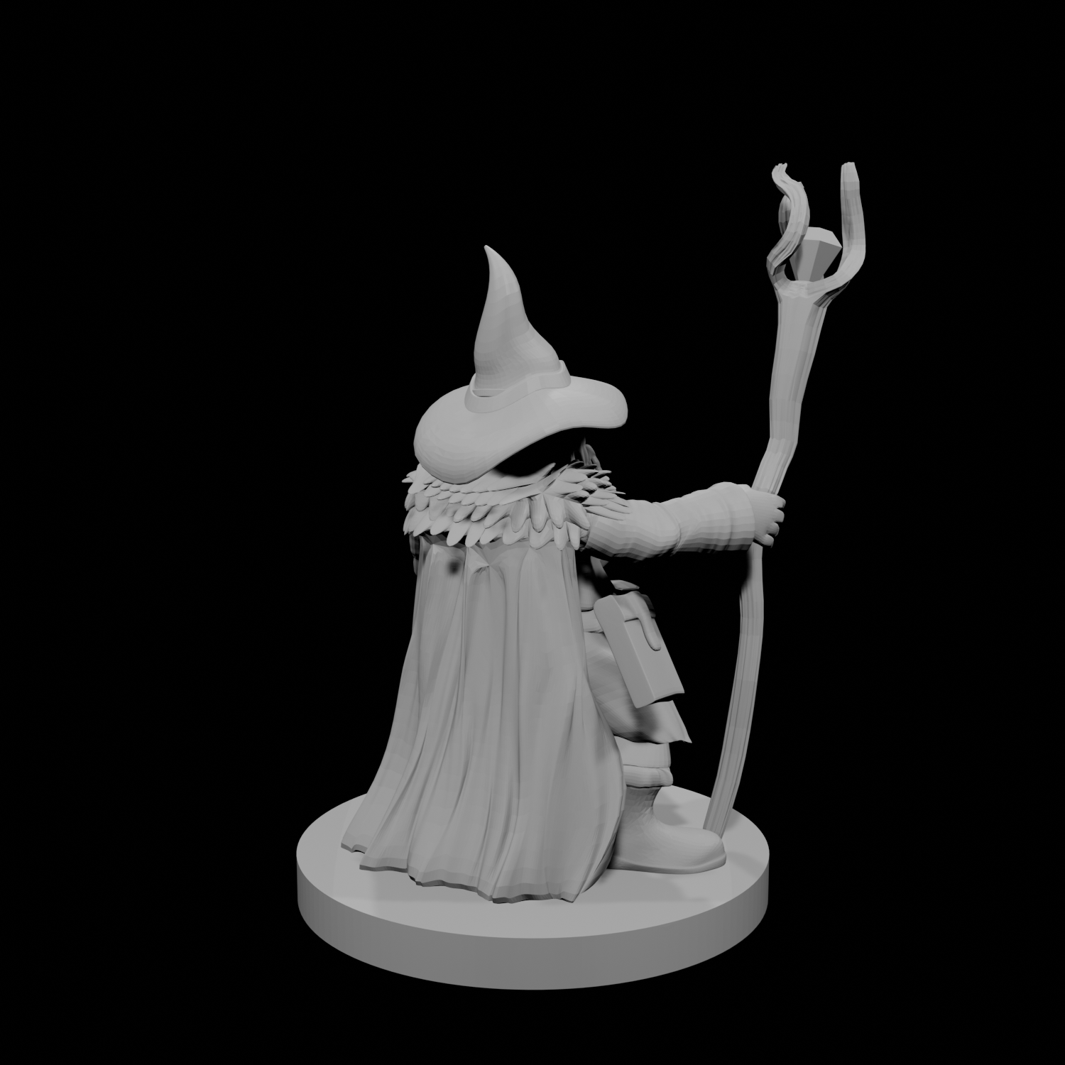 Magicien nain homme 3
