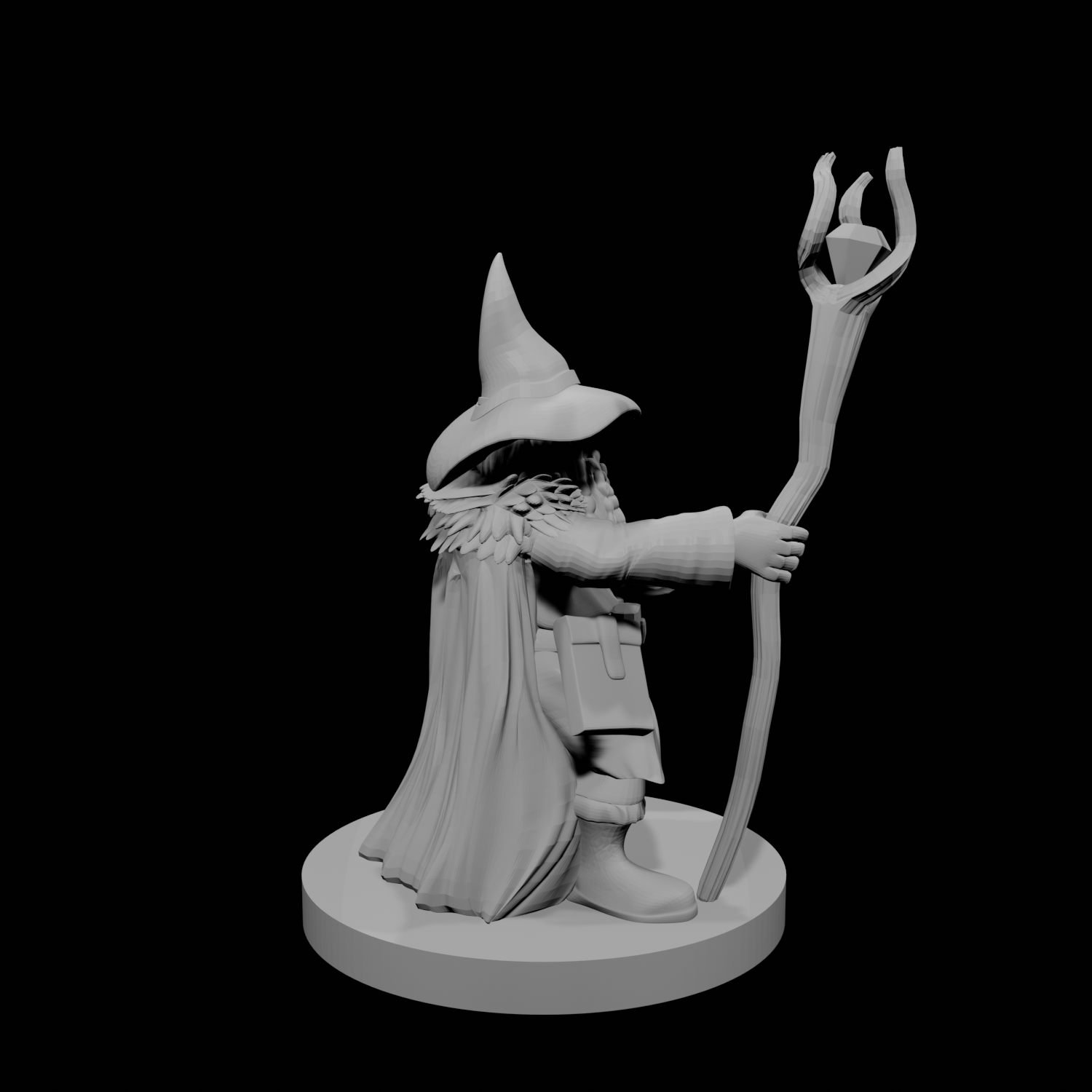 Magicien nain homme 3