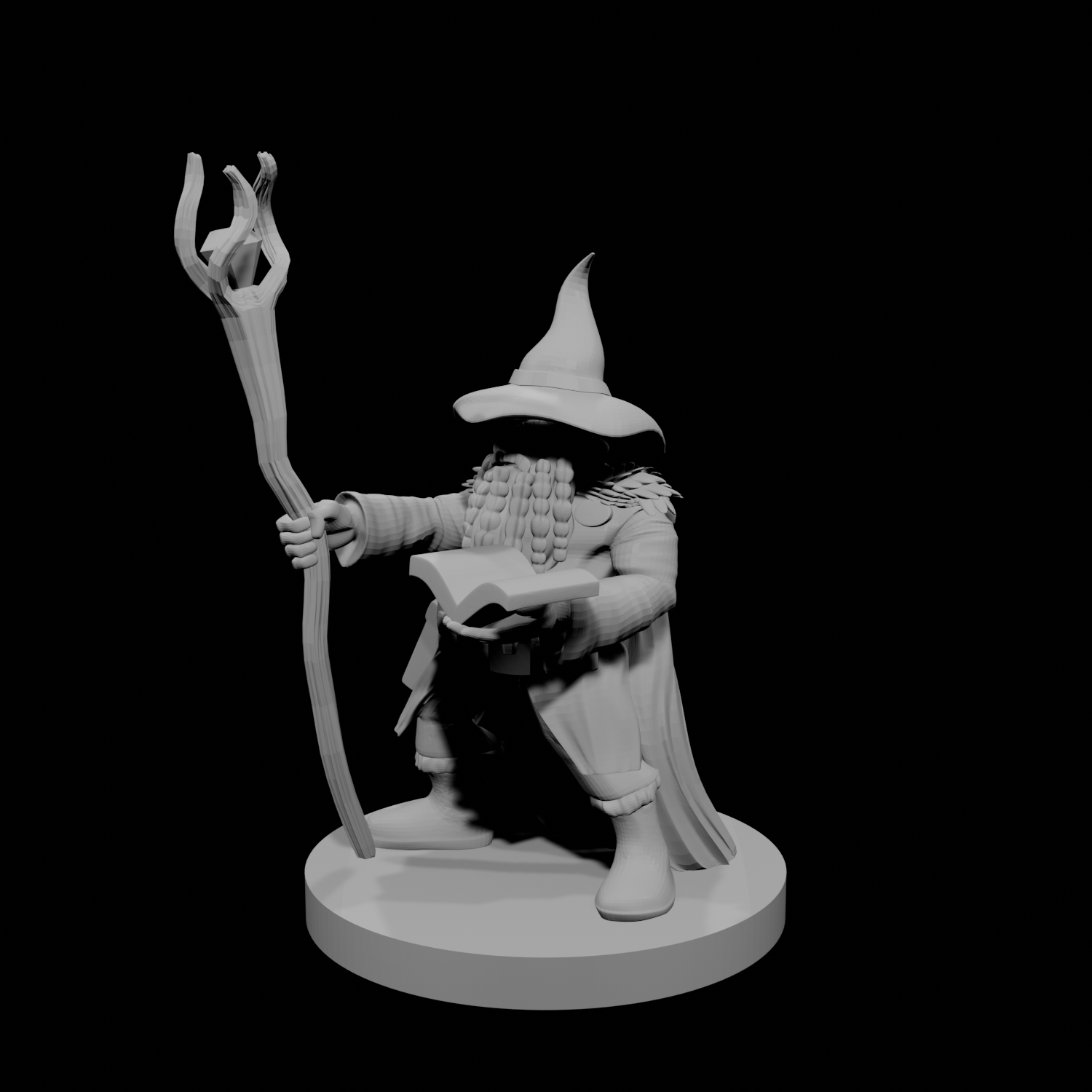 Magicien nain homme 3