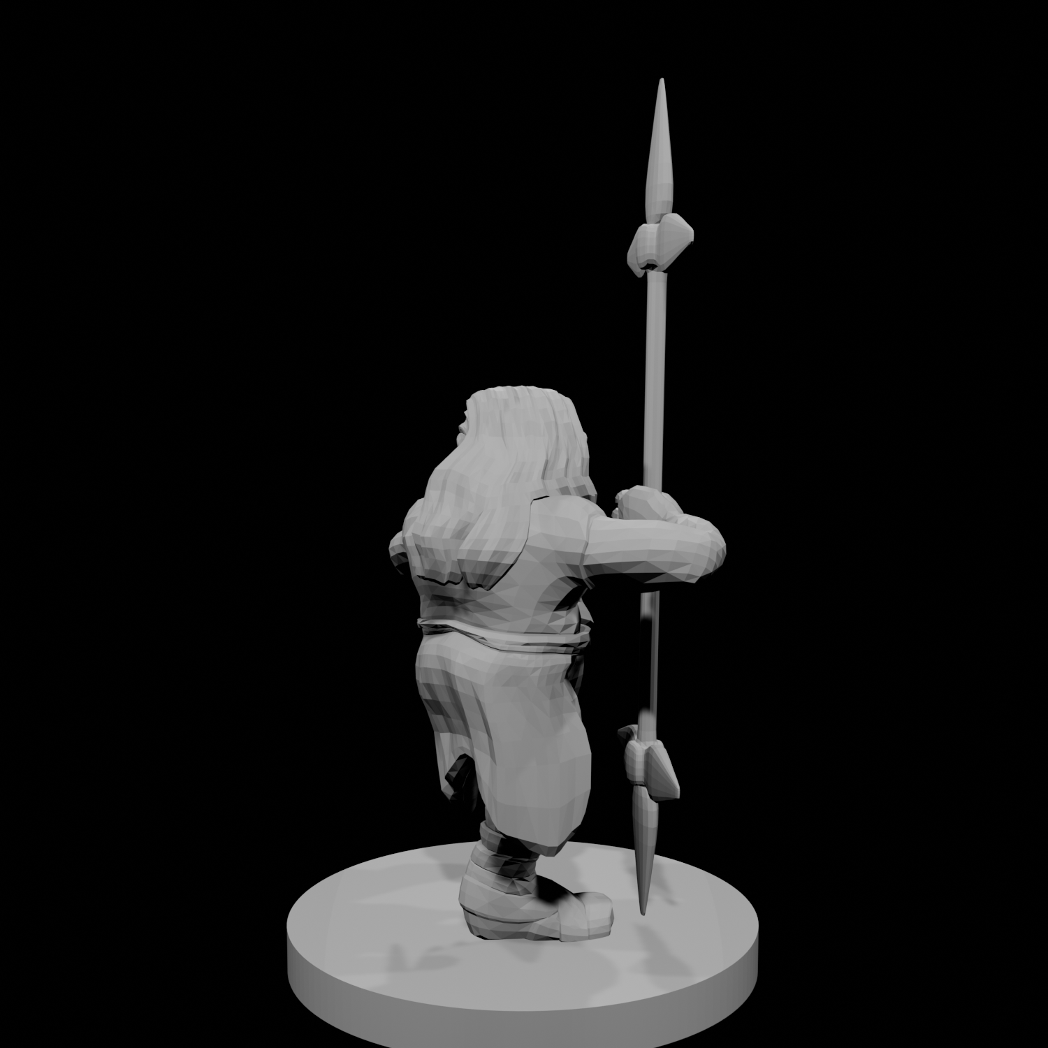 Moine Nain avec Armes