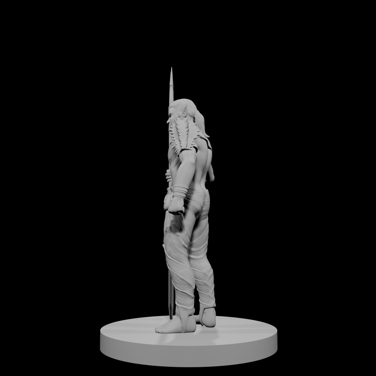 Guerrier aquatique elfe mâle