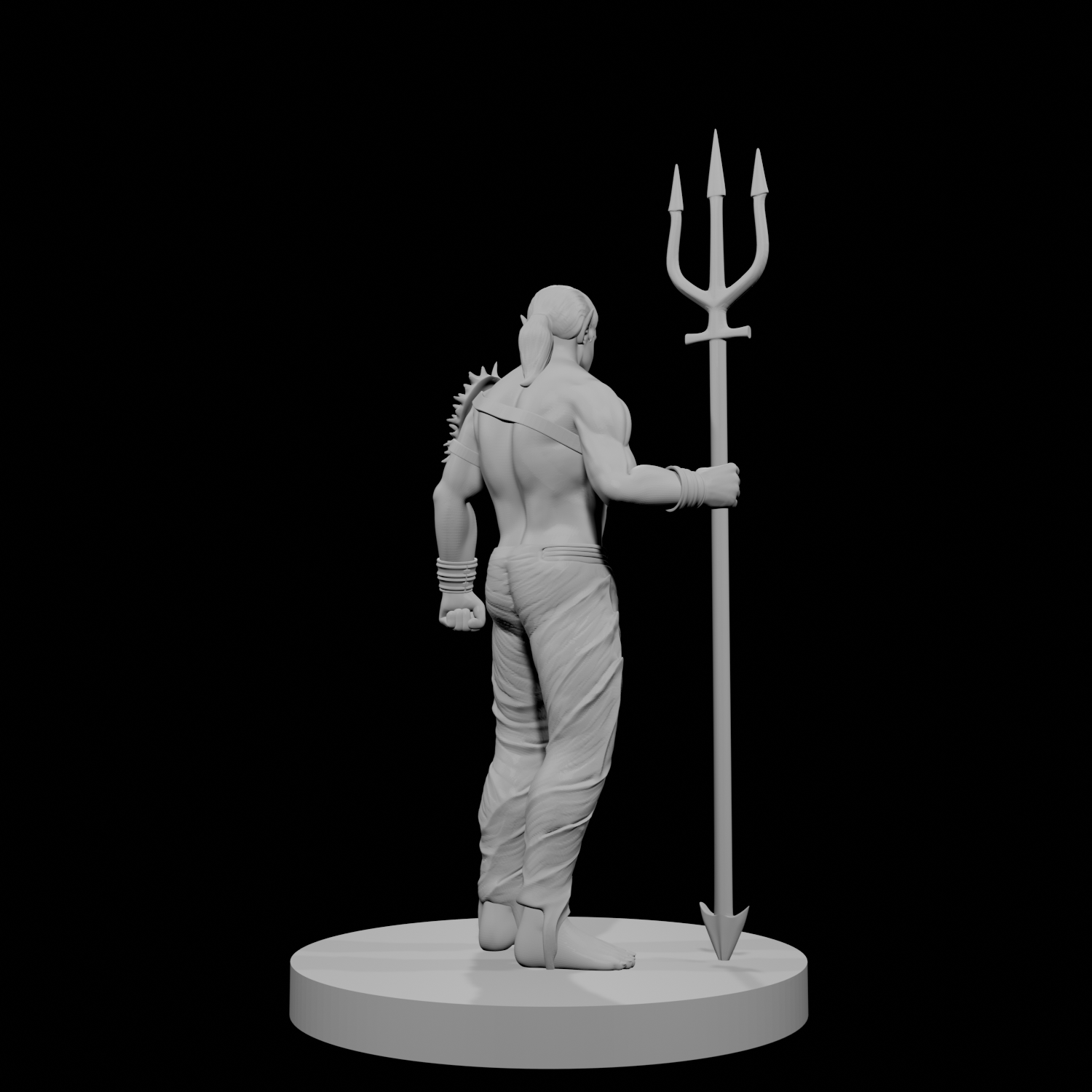Guerrier aquatique elfe mâle