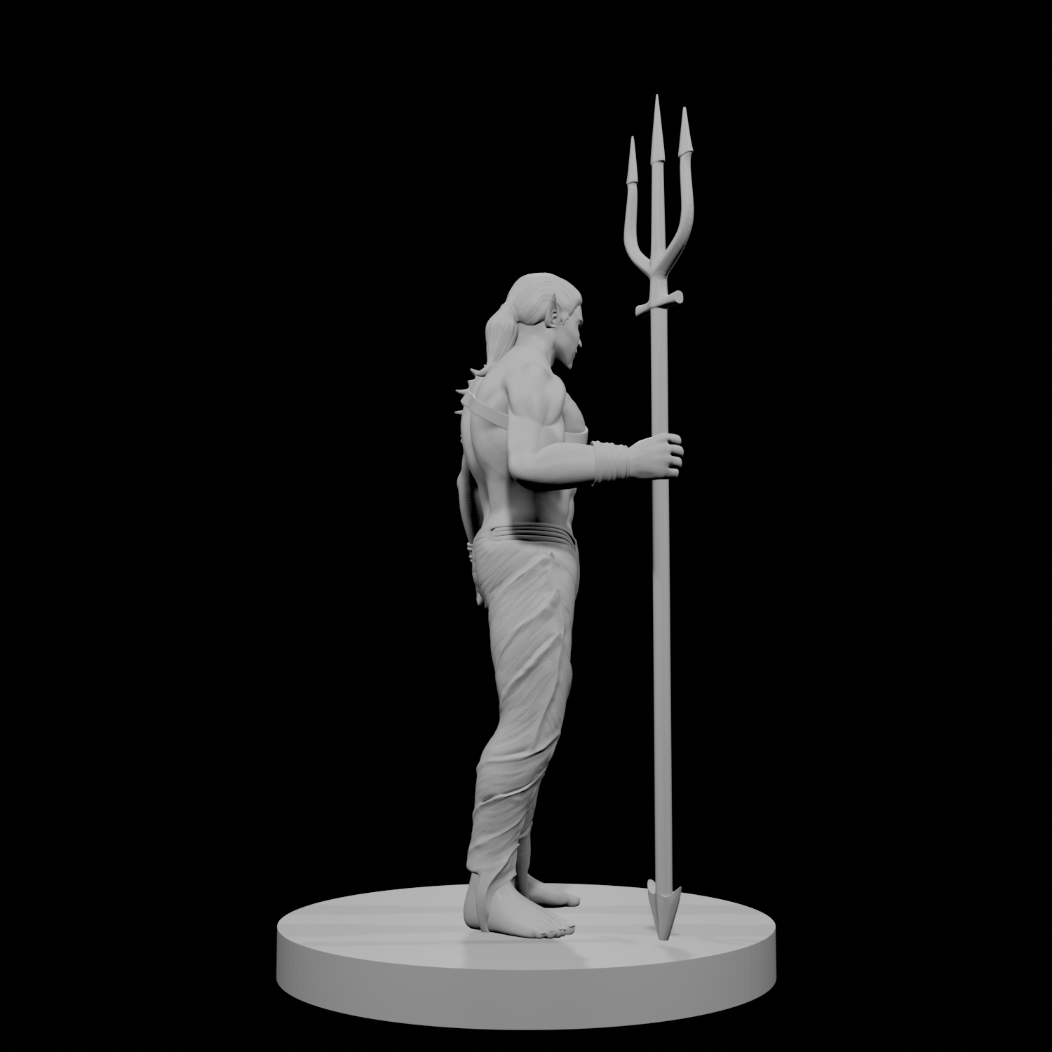 Guerrier aquatique elfe mâle