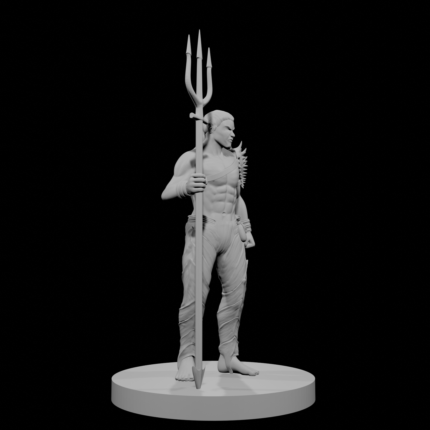Guerrier aquatique elfe mâle
