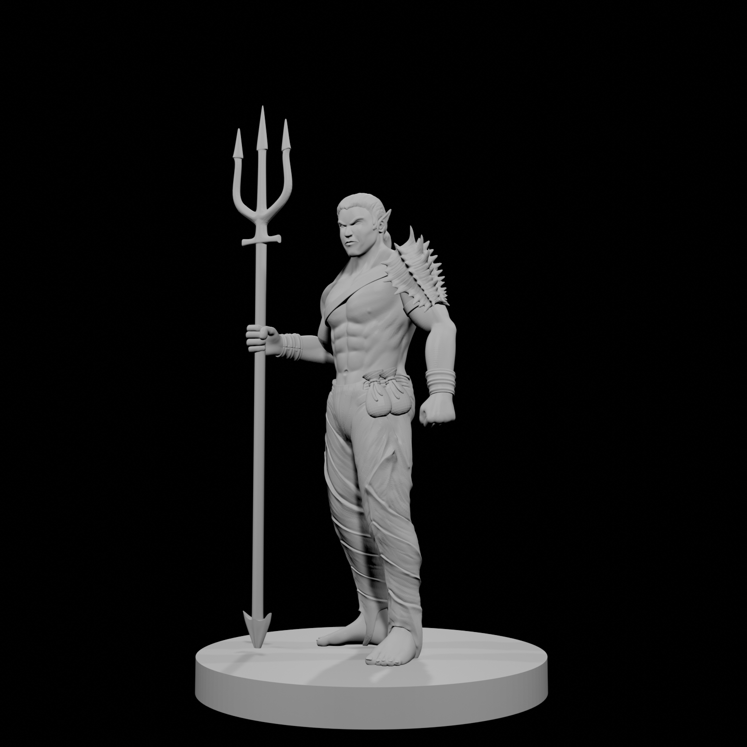 Guerrier aquatique elfe mâle