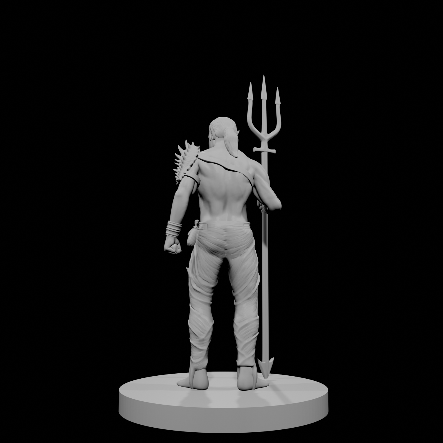 Guerrier aquatique elfe mâle