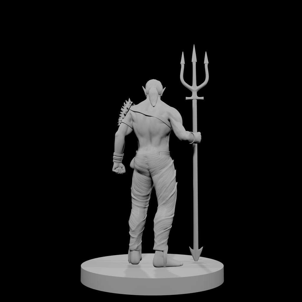 Guerrier aquatique elfe mâle