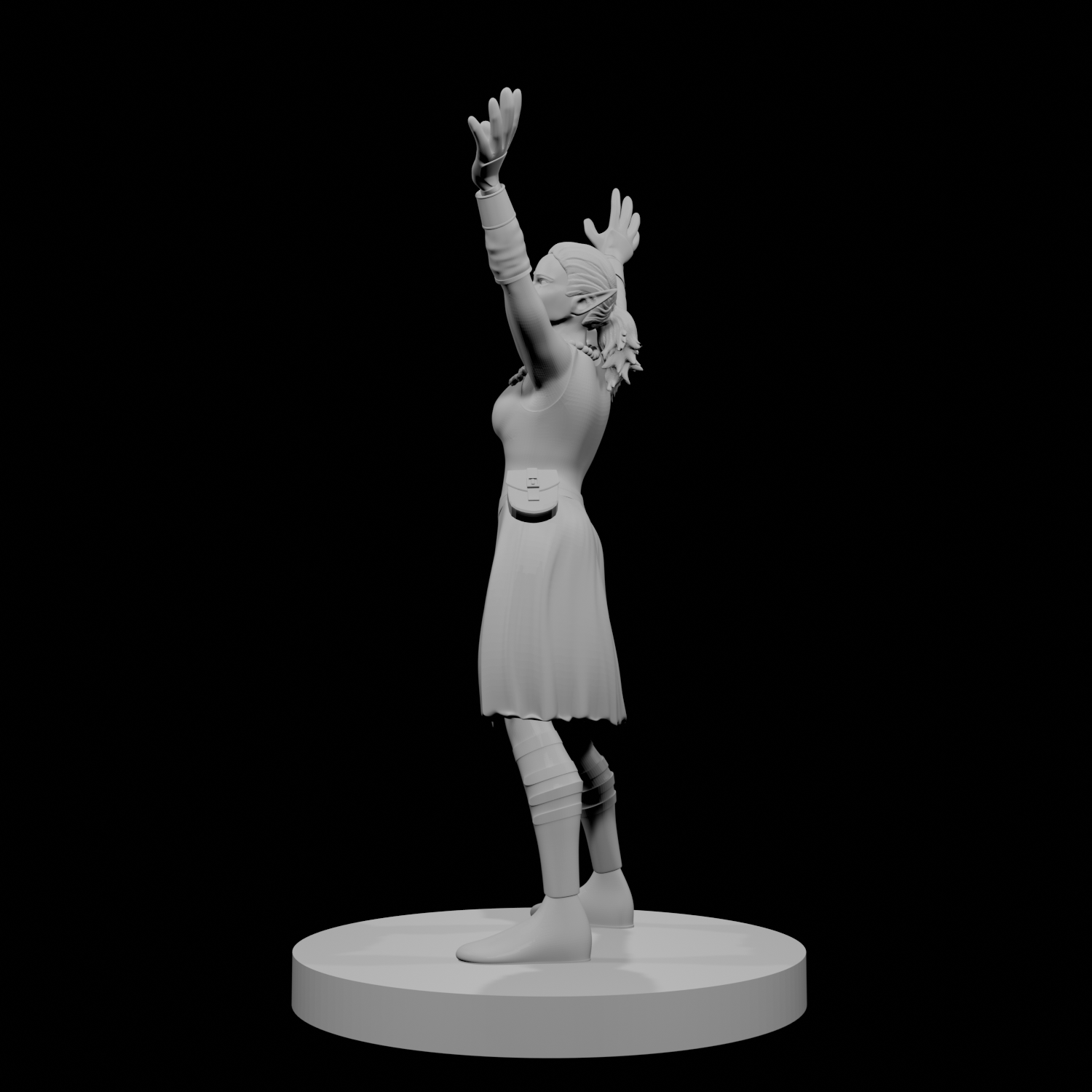 Barde-danseuse elfe