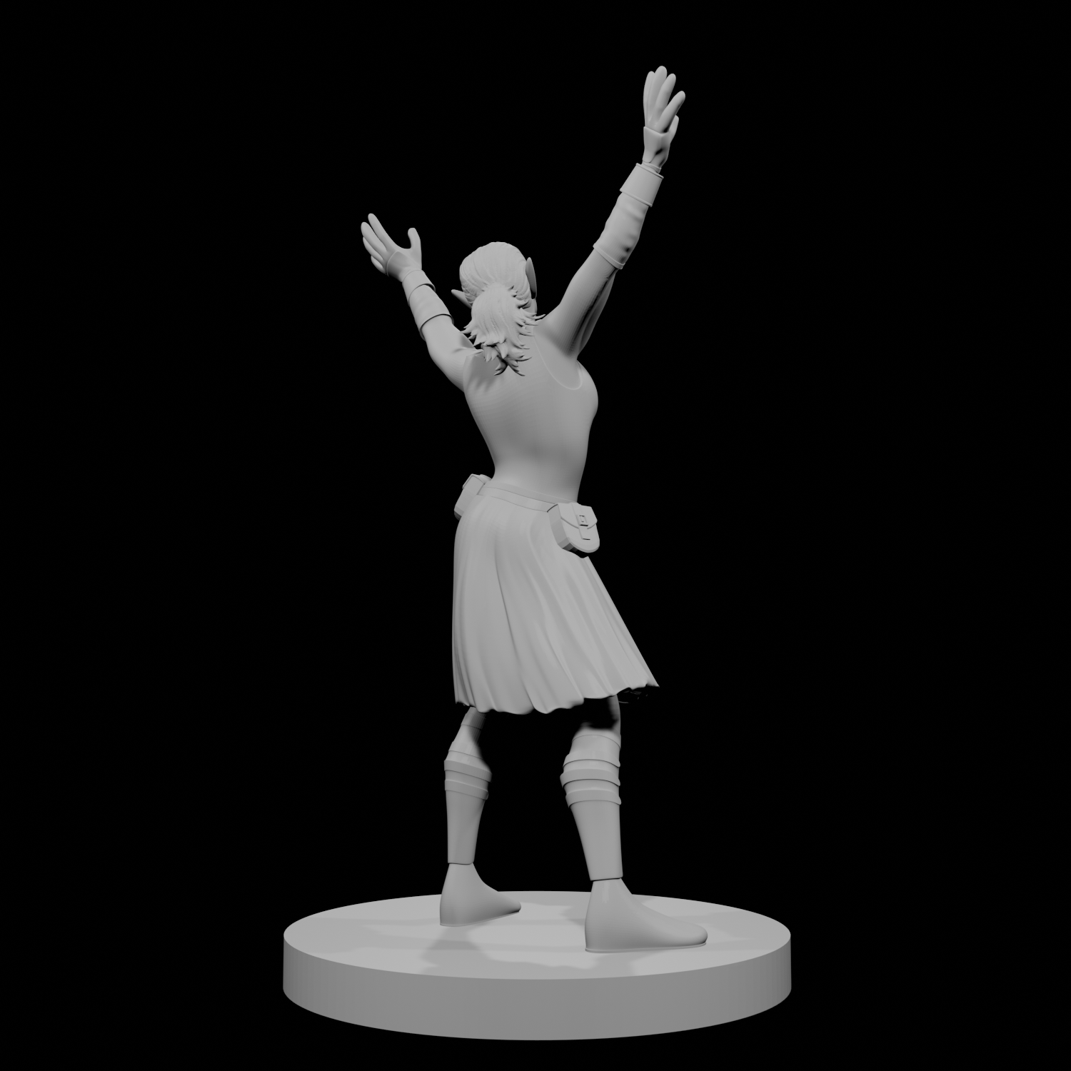 Barde-danseuse elfe