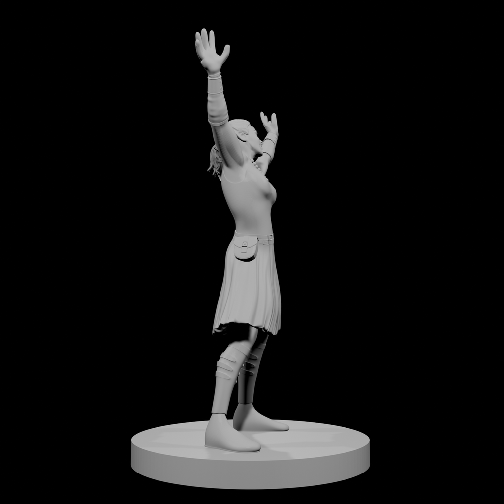 Barde-danseuse elfe