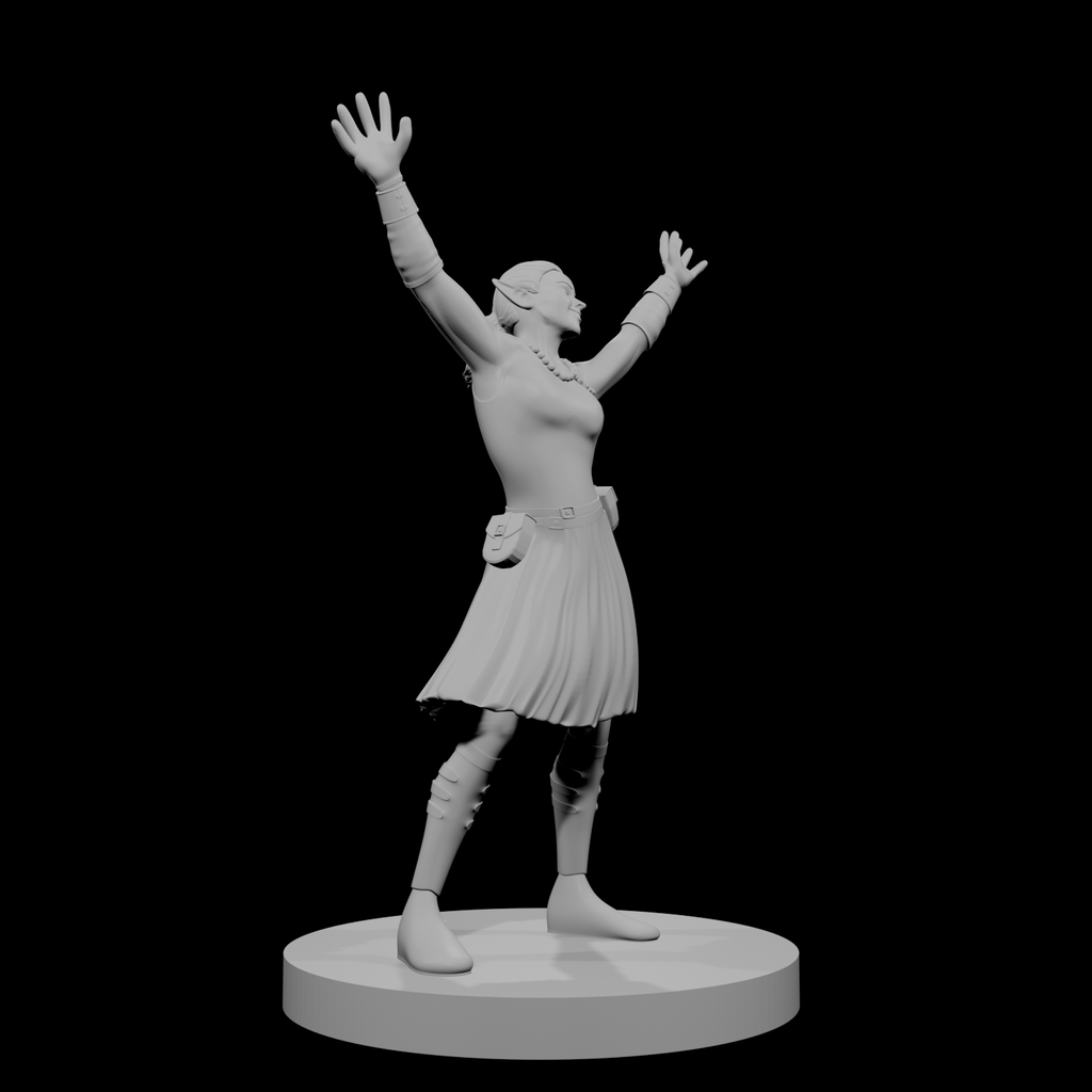 Barde-danseuse elfe