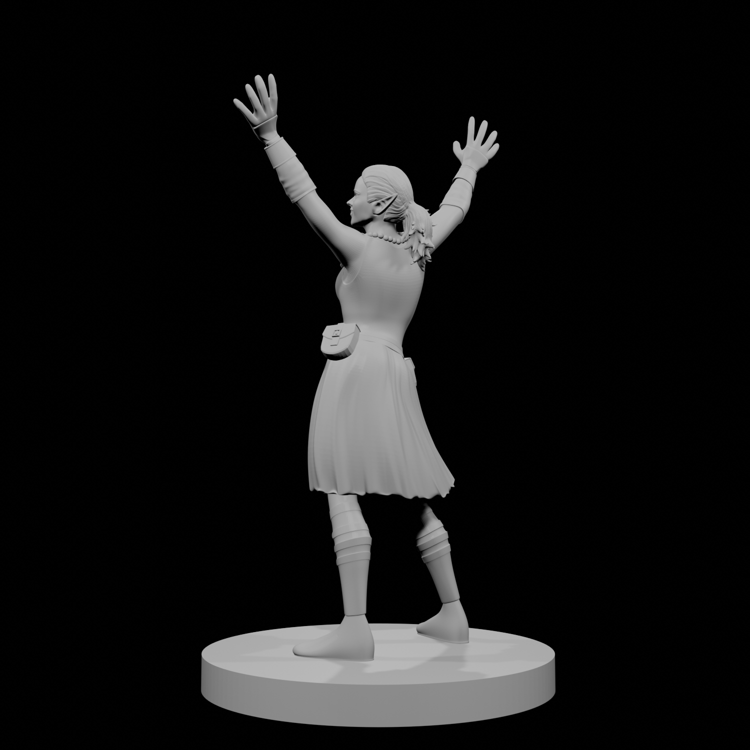 Barde-danseuse elfe