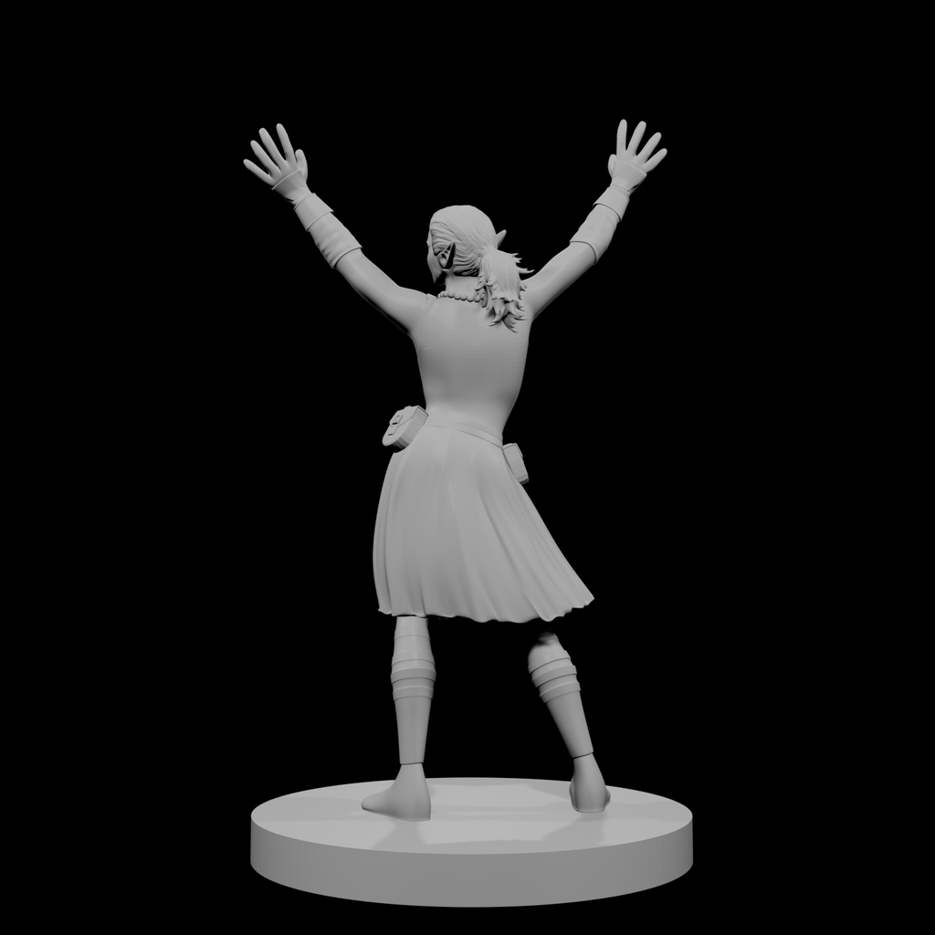 Barde-danseuse elfe