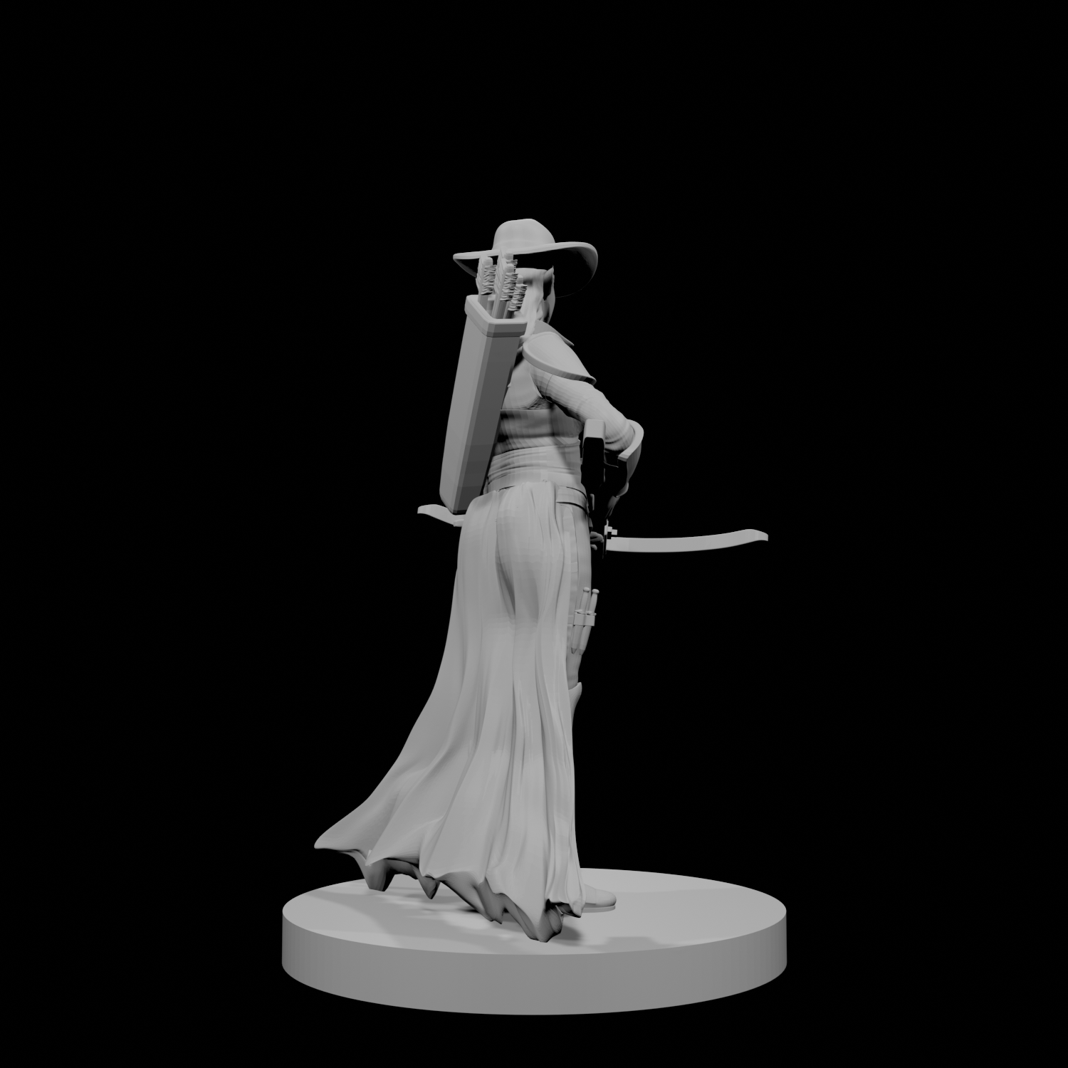 Rôdeuse elfe à l'arbalète