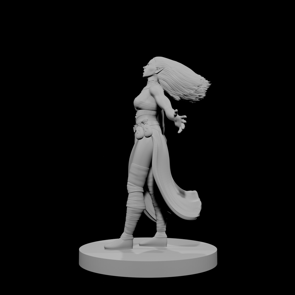 Elfe (femme) druide 5