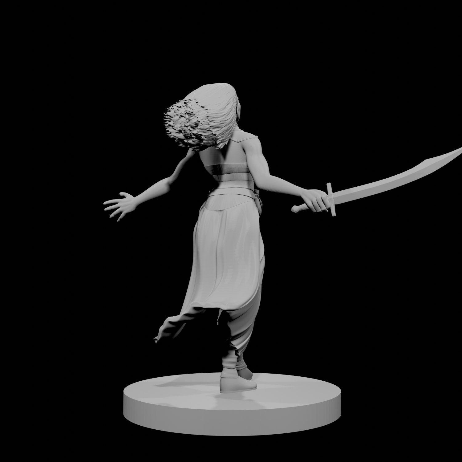 Elfe (femme) druide 5