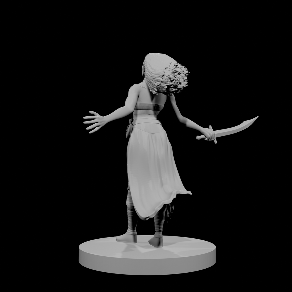 Elfe (femme) druide 5