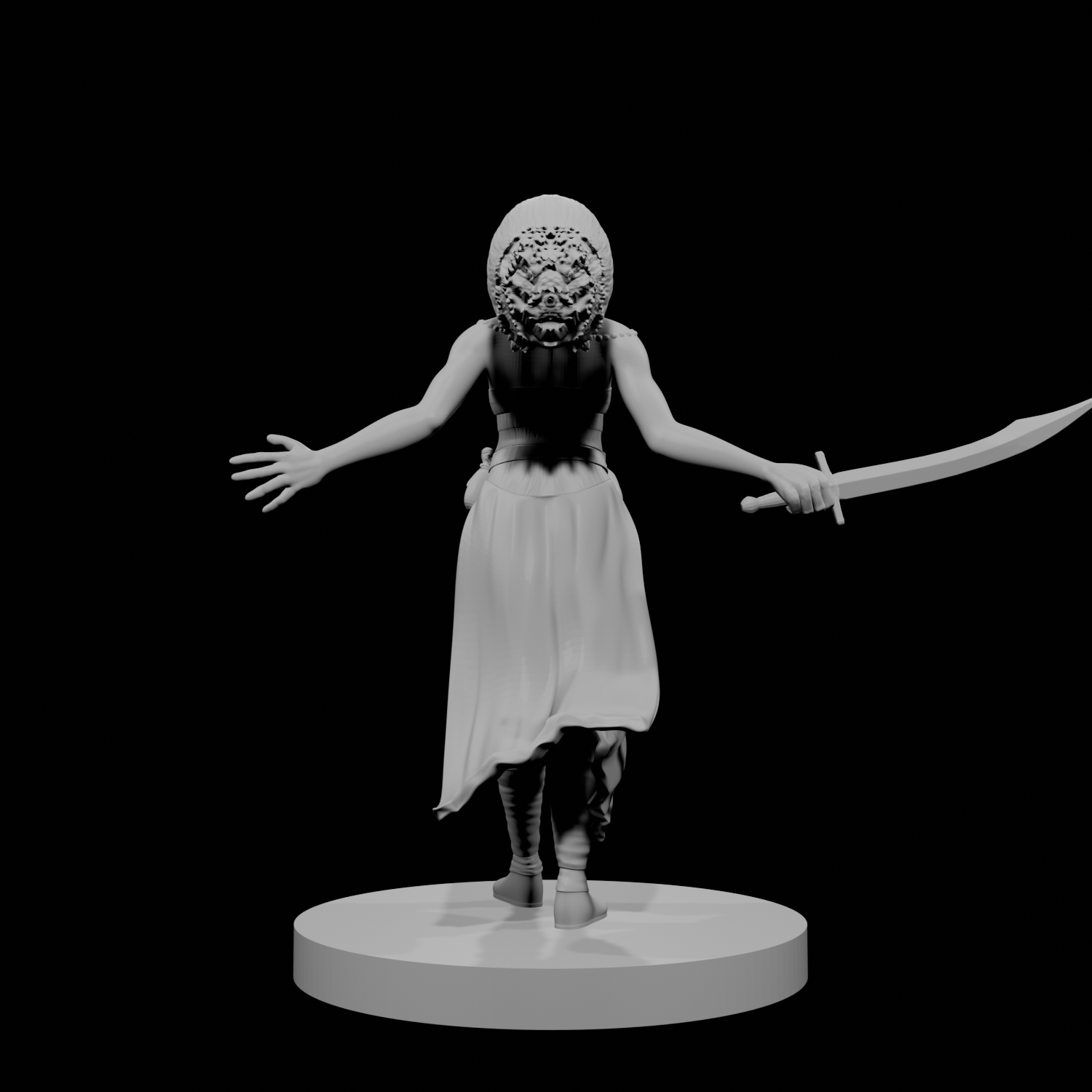 Elfe (femme) druide 5