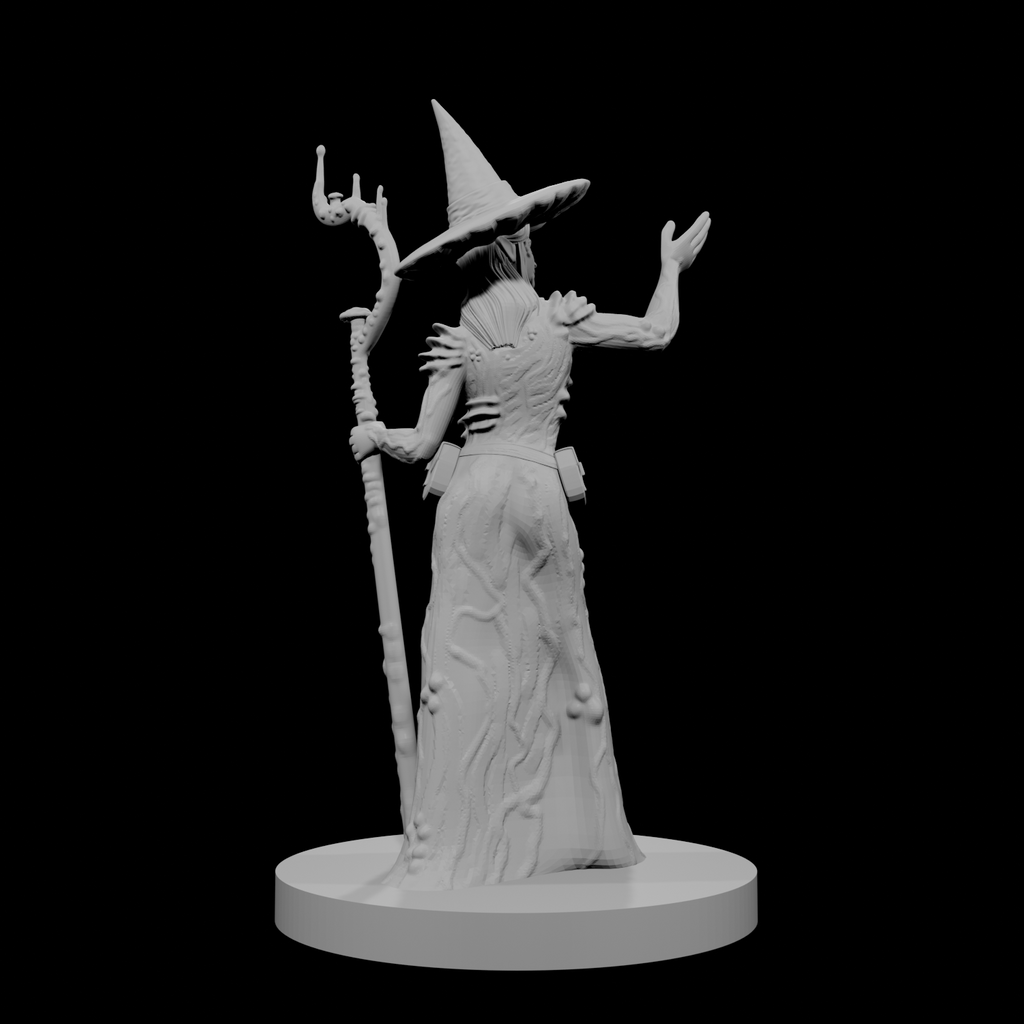Elfe femelle Druide Cercle des Spores 2