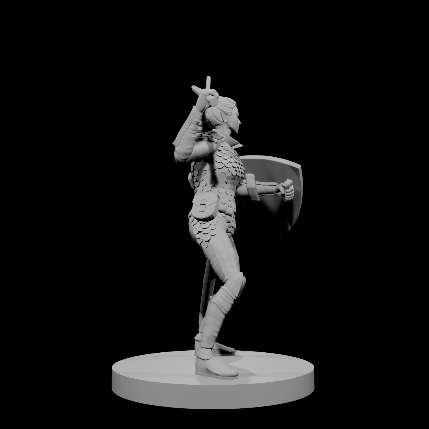 Paladine elfe (femme) 1