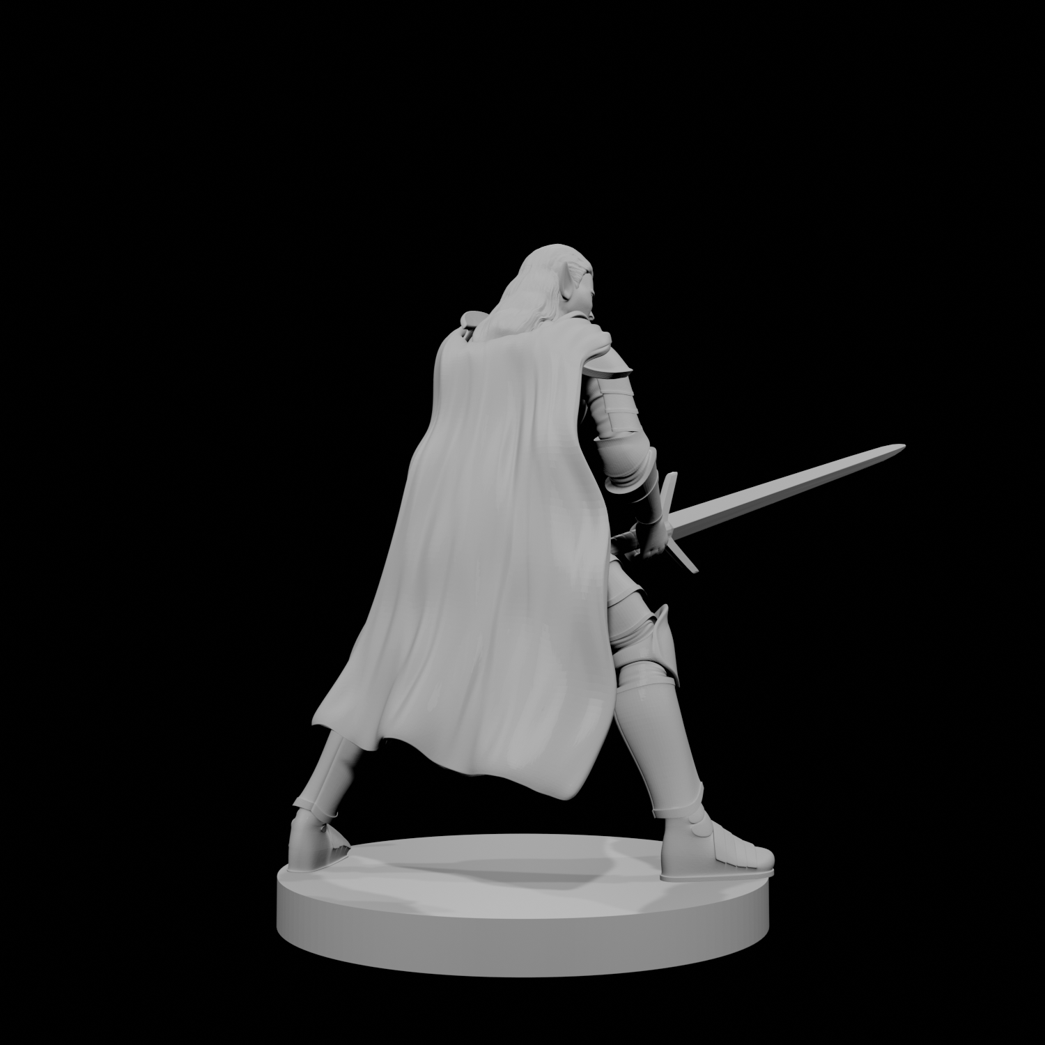 Paladin elfe (femme) 2