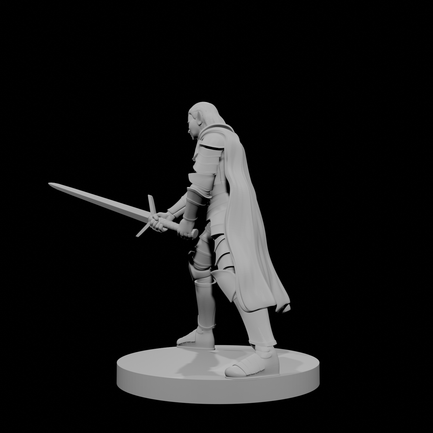 Paladin elfe (femme) 2