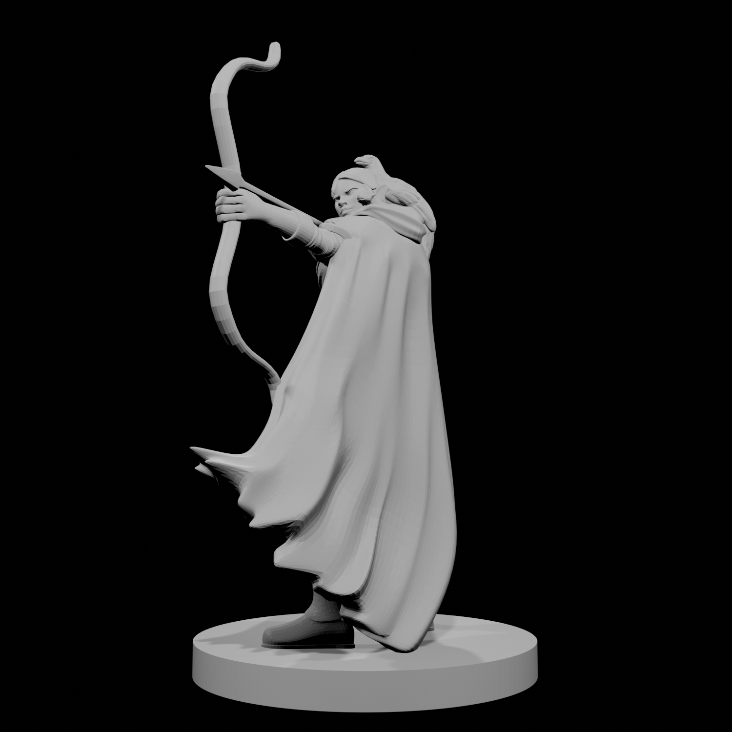 Elfe femelle, rôdeuse, maître des bêtes