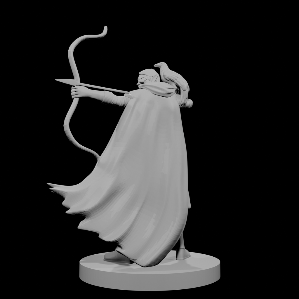 Elfe femelle, rôdeuse, maître des bêtes