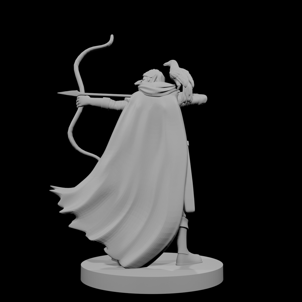 Elfe femelle, rôdeuse, maître des bêtes