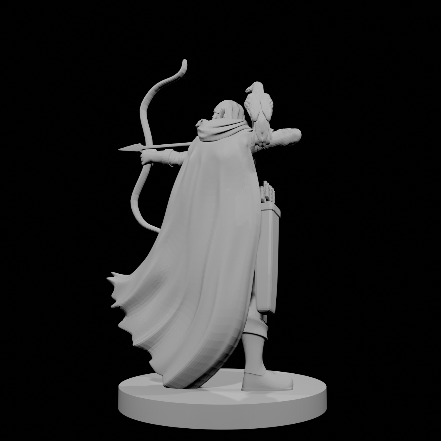 Elfe femelle, rôdeuse, maître des bêtes