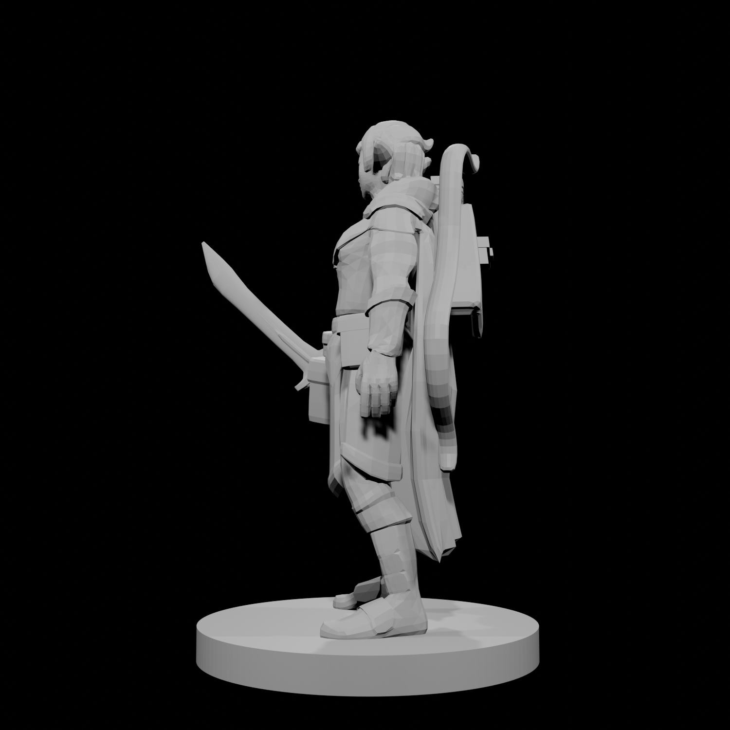 Rôdeuse Elfe avec une épée