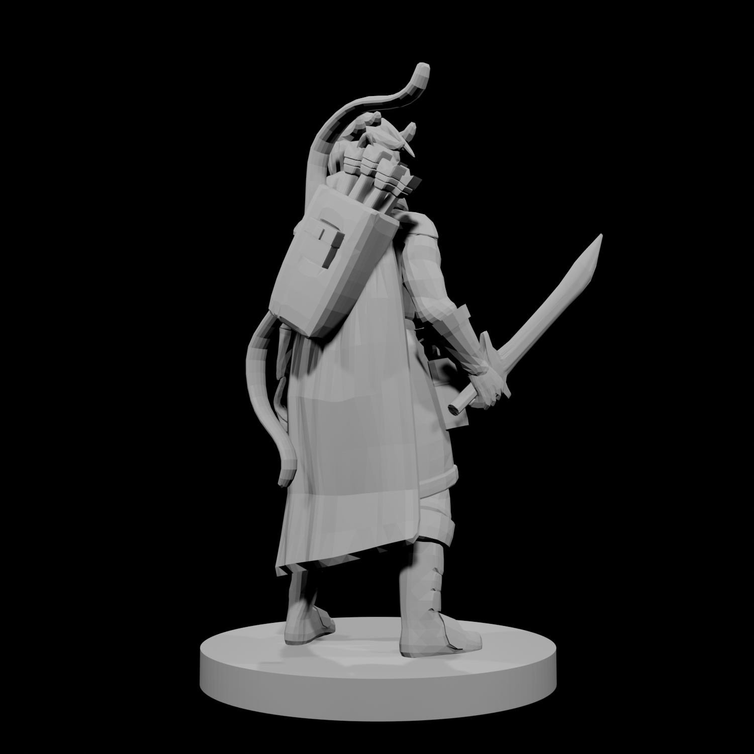 Rôdeuse Elfe avec une épée