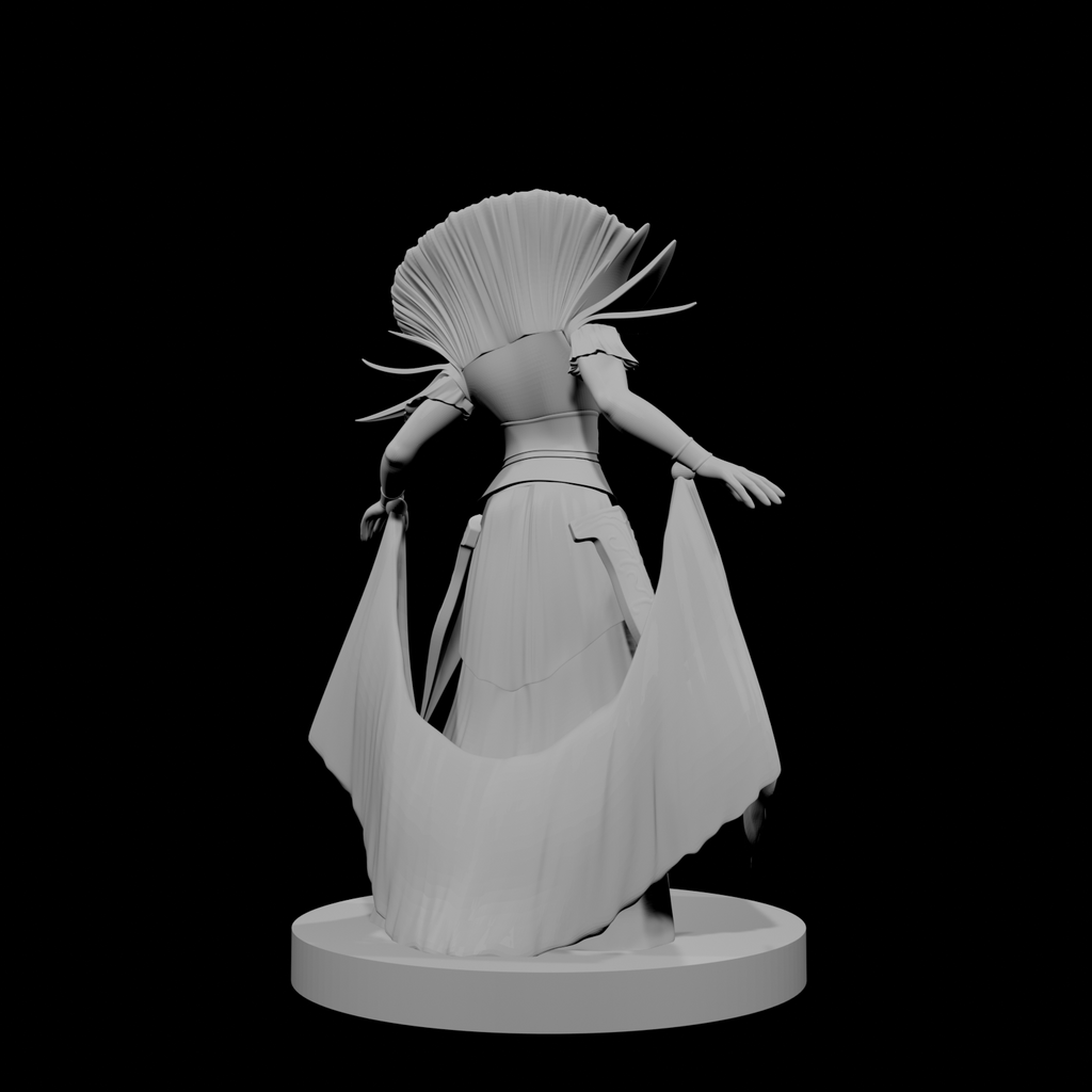 Sorcière Elfe (femme) niveau 2