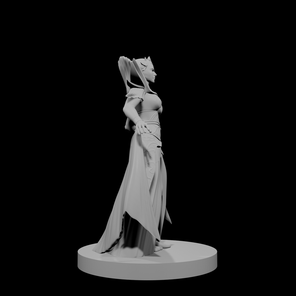 Sorcière Elfe (femme) niveau 2
