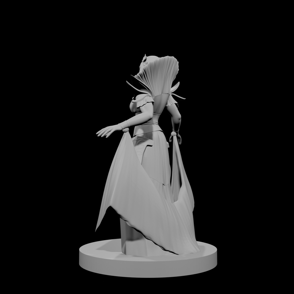 Sorcière Elfe (femme) niveau 2