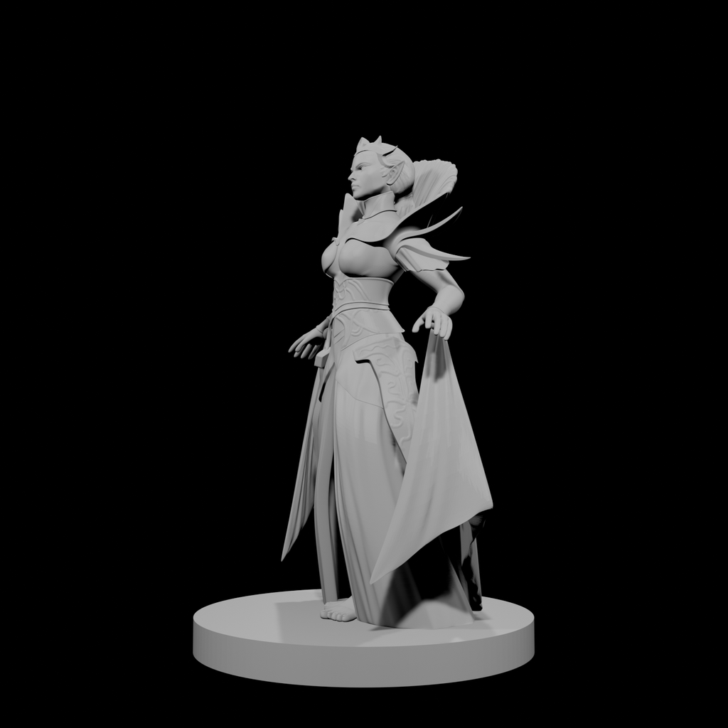 Sorcière Elfe (femme) niveau 2