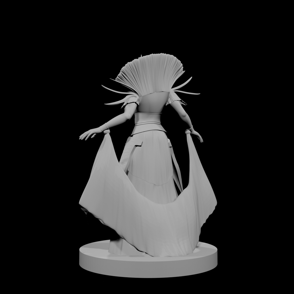 Sorcière Elfe (femme) niveau 2