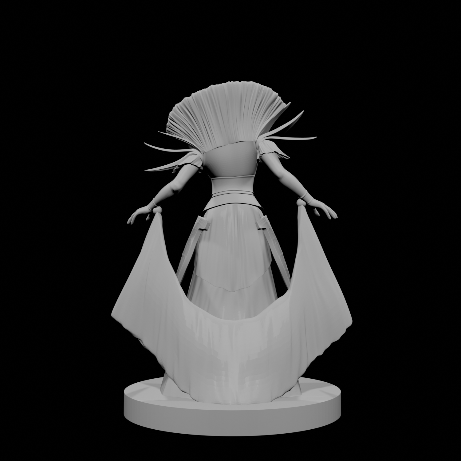 Sorcière Elfe (femme) niveau 2