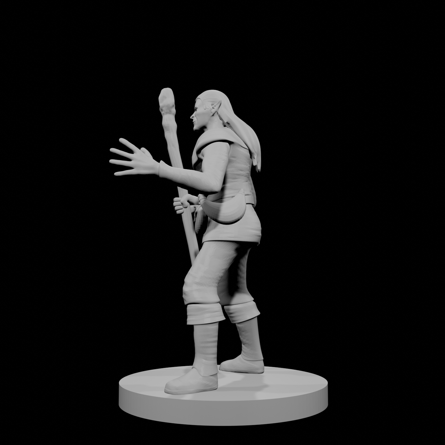 Elfe Mâle Druide